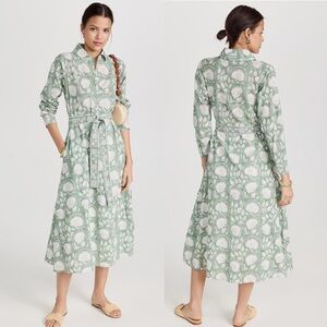 Marea by Liz Joy Belted Shirt Dress
